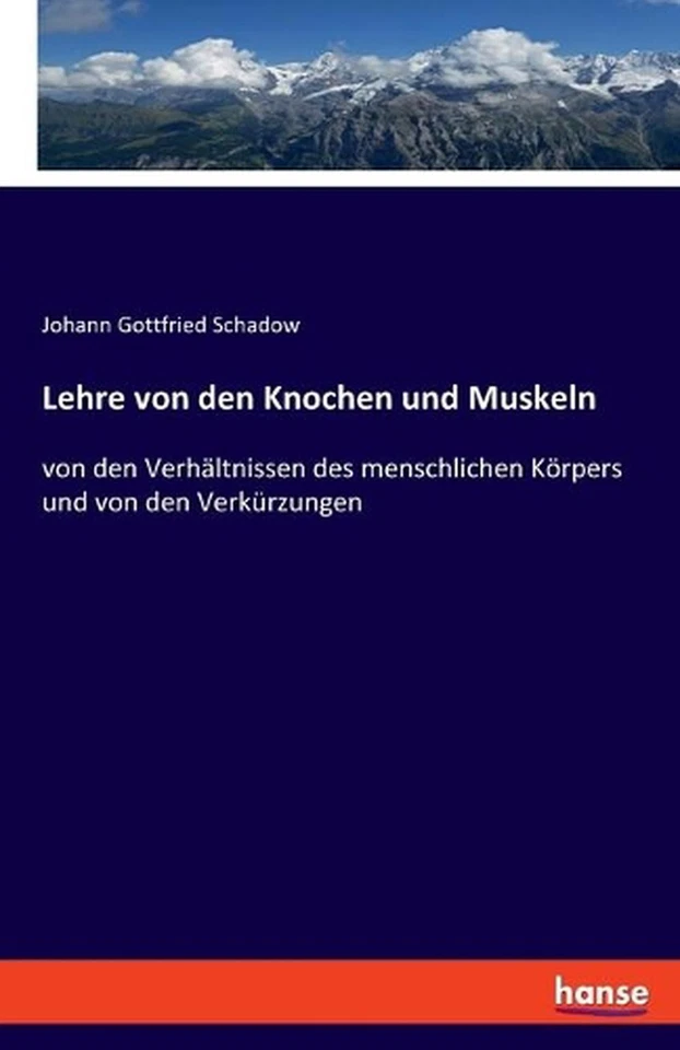 Lehre von den Knochen und Muskeln: von den Verh?ltnissen des menschlichen K?rper - Image 1 of 1