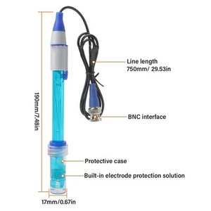 Module de capteur de pH liquides large compatibilité avec sonde d'électrode - Imagen 1 de 31
