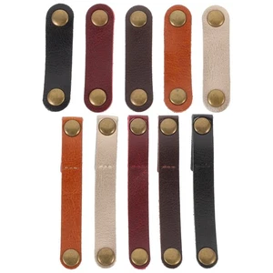 10 Pcs Cable Straps Organizers Tie Earphone Wrap Cord Keeper - Afbeelding 1 van 12