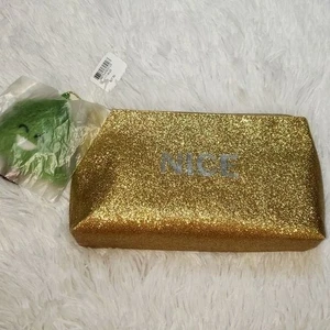 Bath & Body Works Naughty/Nice Glitzernde Kosmetiktasche, NEU - Bild 1 von 8