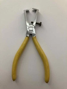 Vintage Omega verstellbare Abisolierzange Universal Schraube 1/2" + Made Spain Kupfer - Bild 1 von 6