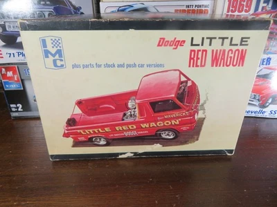 Original IMC Little Red Wagon Dodge Pickup 1/25 - Image 1 of 4