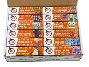 Kits de bloques de construcción HALLOWEEN - CAJA COMERCIAL COMPLETA DE 12 JUEGOS CAJA DE FIESTA - NUEVO - Imagen 1 de 6
