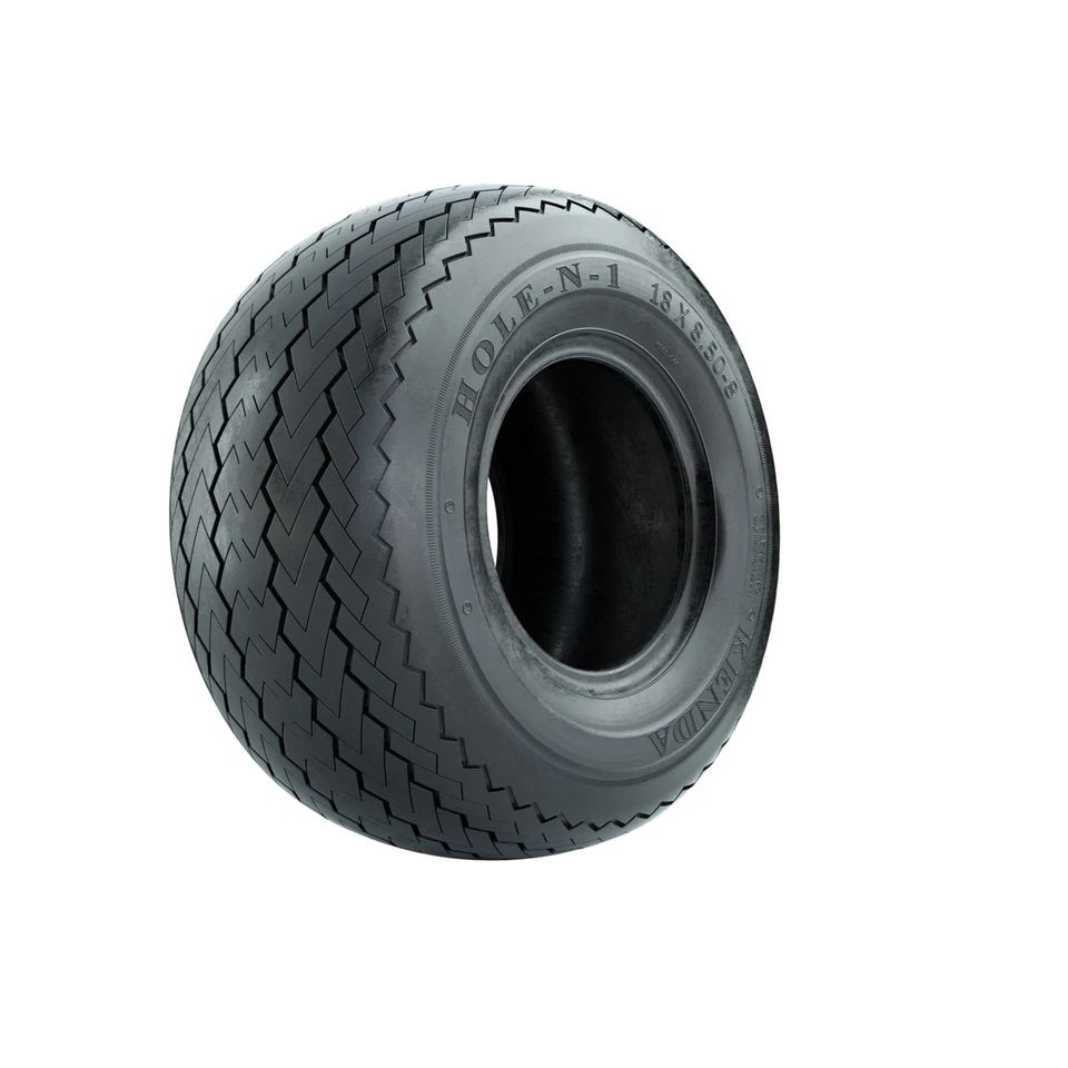 18x8.50-8 Kenda Hole-N-1 Golf Cart Tire | 4 Ply | Sawtooth Course Tire - Image 1 of 4