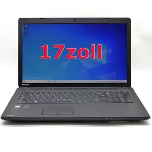 Toshiba Satellite C70D AMD E1-2100 1,0GHz 500GB 12GB Win10 DVD HDMI - Imagen 1 de 5