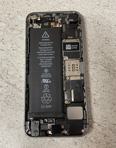 Apple iPhone SE 16GB in Space Grey Back Rear Chassis Housing Extra Parts - Photo 1 sur 2