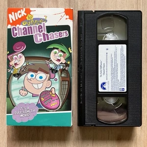 The Fairly Odd Parents Channel Chasers Movie VHS Tape Nickelodeon 2004 RARE - Picture 1 of 7