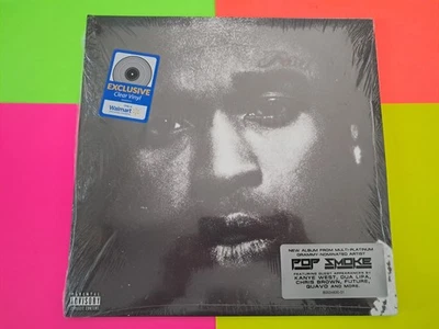 NEW - Faith Pop Smoke Double Clear Vinyl Record LP Record - Free ShipN! - Image 1 of 2