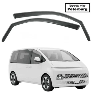for HYUNDAI STARIA 2022+ IN-CHANNEL WIND DEFLECTOR 2PCS - Picture 1 of 10