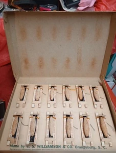 Corchos torpederos Williamson's vintage (12) en caja original - Imagen 1 de 4