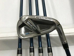 TaylorMade SIM2 MAX OS Iron Set 6-9,Pw 5pc Flex Regular Tensei Blue TM60 - Picture 1 of 10
