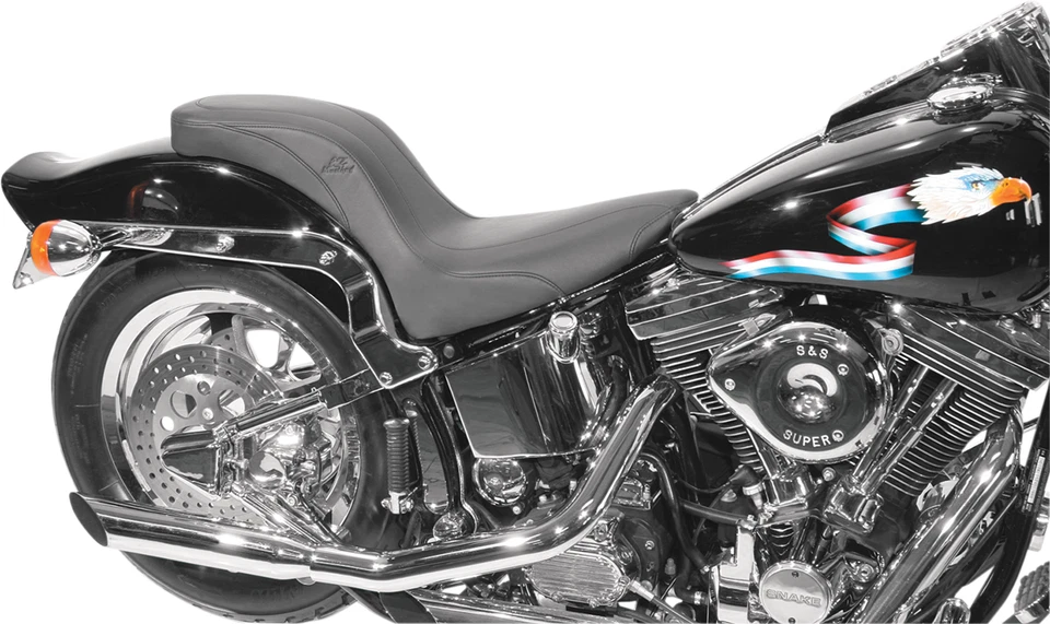 MUSTANG - 76364 - Day Tripper 2-Up Seat for Harley-Davidson Softail Fat Boy EFI  - Image 1 of 1