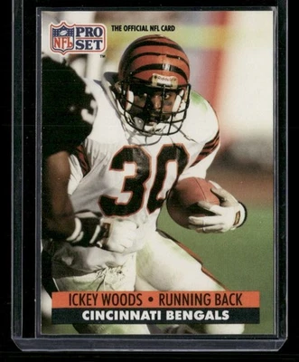 1991 Pro Set - Ickey Woods #467 - Image 1 of 2
