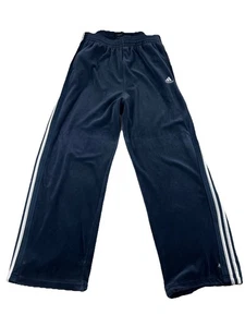 Pantalones deportivos Adidas Velour XL azul oscuro para hombre 3 rayas - LEER - Imagen 1 de 11