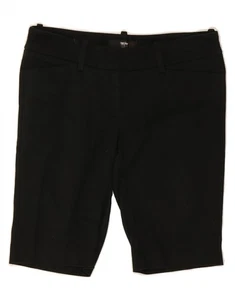 MOSSIMO Womens Casual Shorts US 2 XS W26 Black Cotton DK46 - Picture 1 of 3