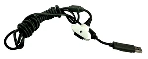 Cable cargador USB de carga y juego para Microsoft Xbox 360 probado - Imagen 1 de 5
