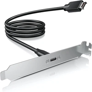 20 Gbit/S USB 3.2 Gen 2x2 USB-C Frontpanel-Adapter mit Motherboard-Header-V4161 - Bild 1 von 5