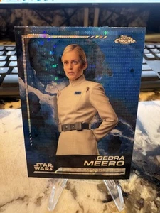 2024 Topps Chrome Star Wars #14 Dedra Meero Blue Pulsar Delight Exclusive - Picture 1 of 2