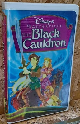The Black Cauldron VHS Disney Video Tape Masterpiece VTG Very Nice Rare! - Image 1 of 4