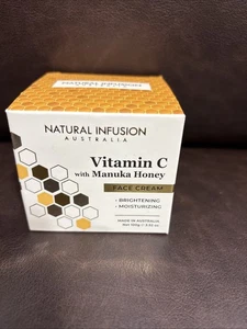 Crema facial con infusión natural de vitamina C con miel de Manuka 3,38 fl oz/100 ml - Imagen 1 de 5