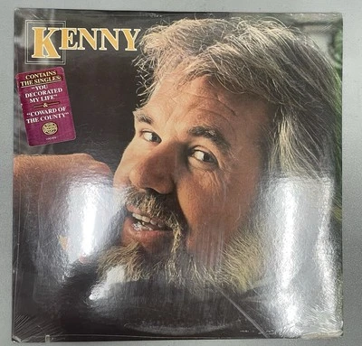 KENNY ROGERS 1979 Vintage SEALED Vinyl Record KENNY Album W Hype Sticker - Image 1 of 4