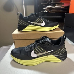 Size 12 - Nike Lunar Roam Black Light Lemon Twist - Picture 1 of 6