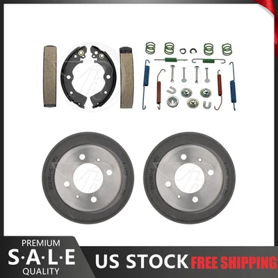 Rear Kit Brake Drums & Brake Shoes Hardware Kit For 1995-1998 200SX - Raybestos - Image 1 of 4