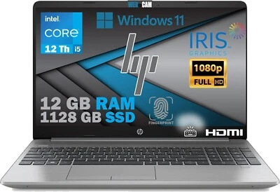 HP NOTEBOOK I5-1235U RAM 12GB m.2 ssd 1128GB W11PRO TASTIERA RETRO ILLUMINATA - Immagine 1 di 4