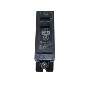 GE ABB TXQB1120 Circuit Breaker | 20AMP, 120/240V, 1-Pole - Picture 1 of 2