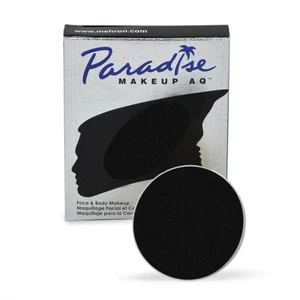 MEHRON PARADISE AQ FACE BODY PAINT COLORS CAKE MAKEUP STAGE FX REFILL SIZE 7 G  - Picture 1 of 59