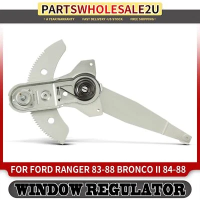 Regulador de ventana manual conductor delantero izquierdo para Ford Bronco II Ranger 1983-1988 Foto 1 de 4