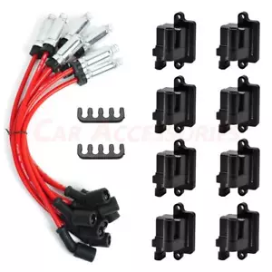 8 Pack Square Ignition Coil UF271/UF-271 For Chevy GMC 4.8L 5.3L 6.0L 8.1L - Picture 1 of 9