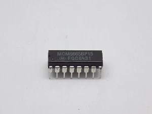 1x MCM6665BP15 64K x 1 Dynamic Ram PDIP-16 - Picture 1 of 3