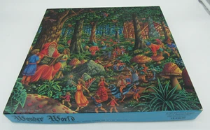 EATON Vintage PUZZLE Treasure Collection WONDER WORLD Elves Fairies - Picture 1 of 3