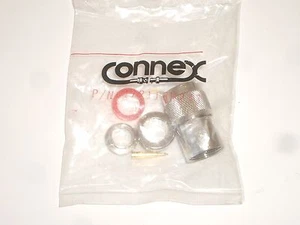 CONECTOR DE ANTENA ABRAZADERA MASCULINA ANPHENOL CONNEX 172113 N PARA RG-8 RG-213 COAXIAL - Imagen 1 de 1