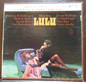 Alban Berg: Lulu Complete ~ Leopold Ludwig ~ 4 Track 3 3/4 IPS Reel to Reel Tape - Picture 1 of 7