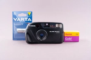 Canon Sure Shot Date analoge Kompaktkamera 35 mm - Bild 1 von 12