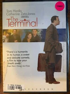 The TERMINAL (DVD) preowned TOM HANKS CATHERINE Zeta-Jones GET IT FAST N FUN - Imagen 1 de 3