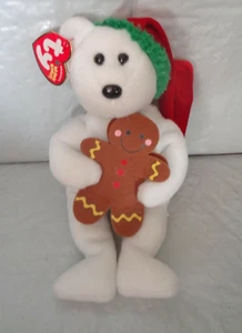TY - Beanie Baby - Goody - Pan de jengibre - Peluche de oso - Imagen 1 de 1