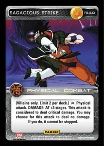 DBZ Dragon Ball Z TCG Tarjeta Panini Película Colección R140 Sagacious Strike - Imagen 1 de 1