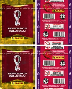 RARE !! Pochette ARGENTINA EDITION "QATAR 2022" bustina, packet, tüte PANINI - Bild 1 von 3