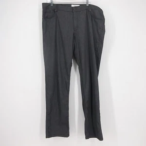 Brax Cooper Fancy Pants Mens 42 X 32 Gray Regular Fit Chino Active Casual - Picture 1 of 9