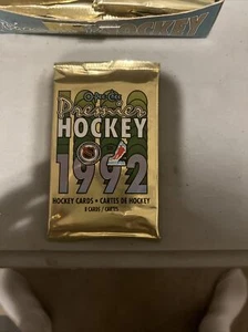 1992 O-Pee-Chee Premier Hockey Card Pack | Brand New/Sealed 8 Cards 🔥 - Picture 1 of 3