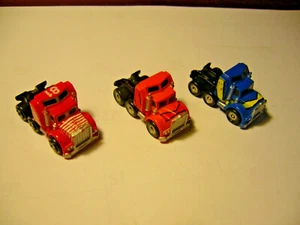 3 Vintage 1987 Micro Machines Kenworth Cab Semi Trucks Galoob  Lot - Picture 1 of 3