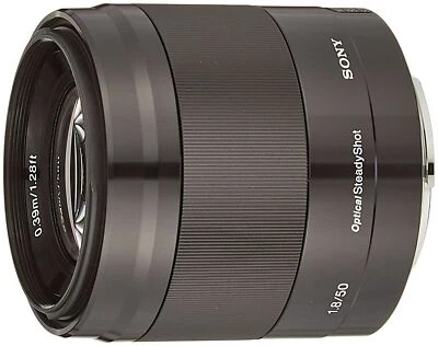 SONY E 50mm F1.8 OSS SEL50F18 (B) Japan Domestic New - Image 1 of 2