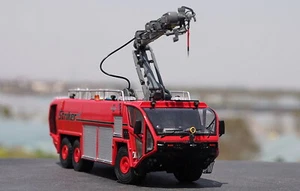 1/50 Scale OSHKOSH STRIKER 6X6 Airport Fire Truck Red Diecast Model Toy Gift - Picture 1 of 7