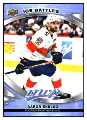 AARON EKBLAD 2023-24 Upper Deck MVP Ice Battles #202 NHL Panthers  ID:80420 - Image 1 of 2