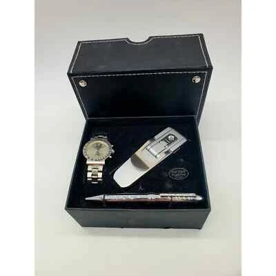 Reloj Pulsera Hombre Colección Fondini Cuarzo + Bolígrafo + Juego de Luces LED Foto 1 de 4