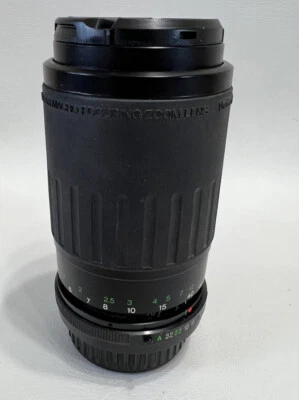 Объектив Vivitar 70-210 мм 1:4,5-5,6 макрофокусировка зум 52 мм крепление P/K Pentax - Изображение 1 из 4