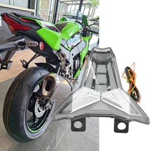 LED Brake Tail Light with Turn Signal For 2019-2023 Kawasaki Ninja ZX-6R ZX6R - Picture 1 of 16